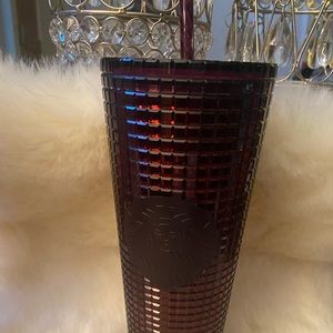 Starbucks 2020 Christmas Edition Tumbler Burgundy